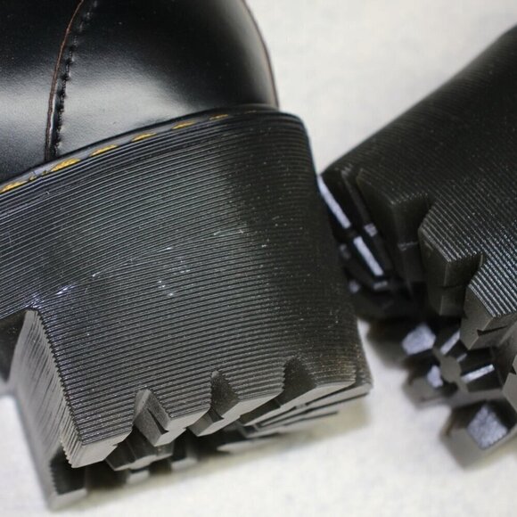 Dr.‎ Martens Shoes Platform Lace Up Leather Chunky Sole Vintage Style - Picture 9 of 10